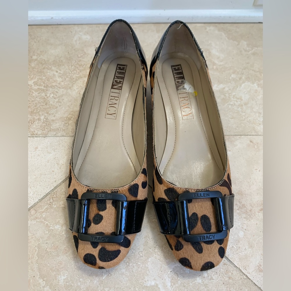Ellen Tracy Leopard Shoes